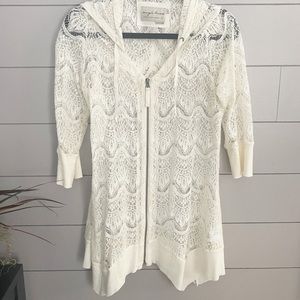 Lace Zip Cardigan | evy’s tree